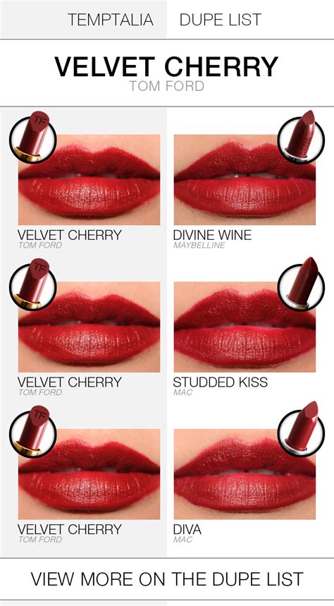 tom ford velvet cherry dupe